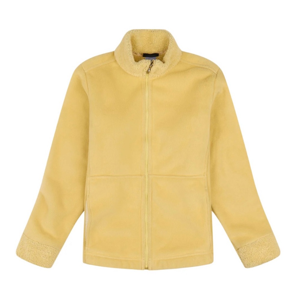 Patagonia Synchilla Windzone Jacket Yellow Fleece Full Zip Women's Med